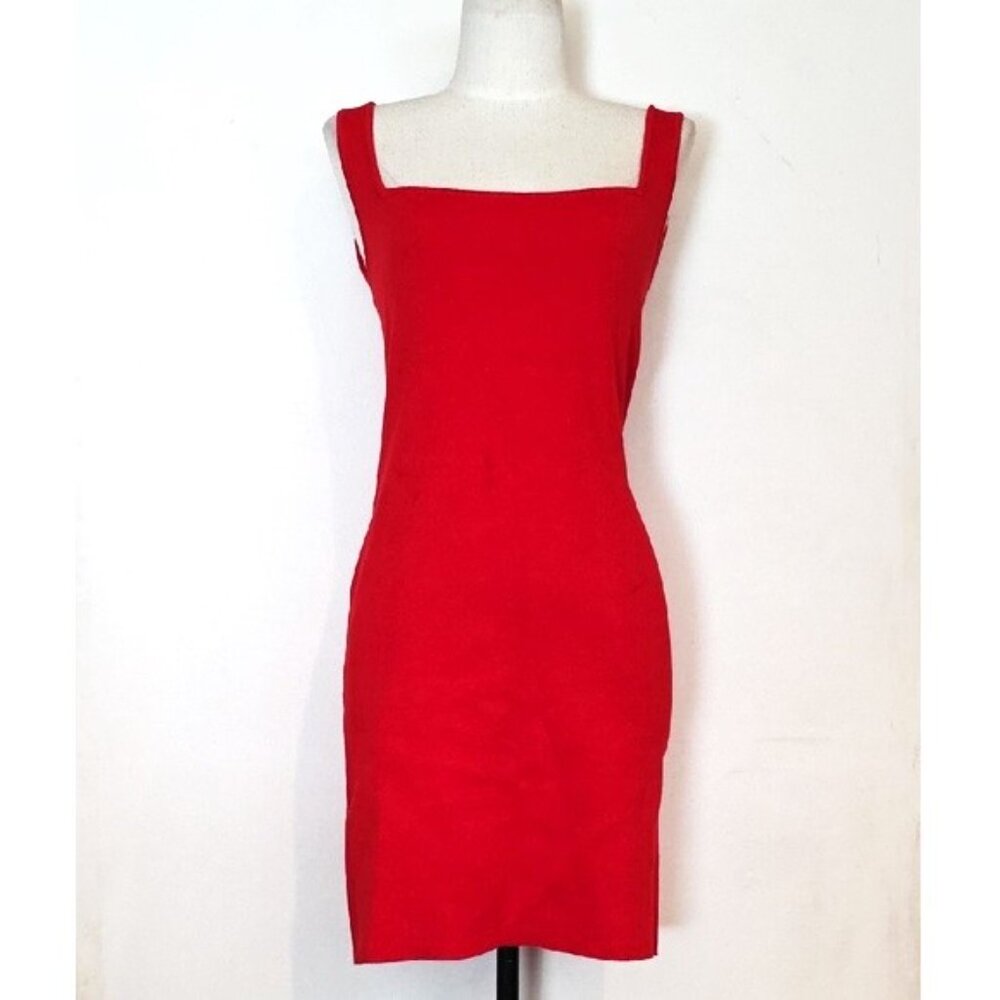 NEW RHODE RED ALBA BODYCON KNIT DRESS SIZE S